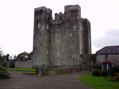 Photograph of Barryscourt Castle.