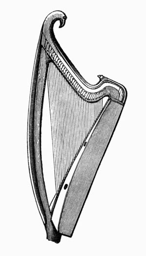 Illustration of the Sirr Harp