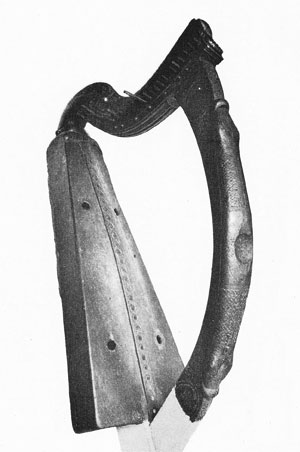 Trinity College Harp, or Clarsach, aka The Brian Boru Harp