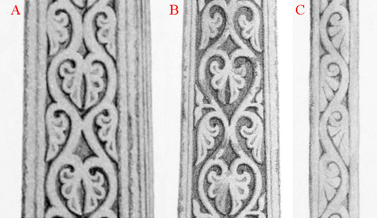 Comparative drawings