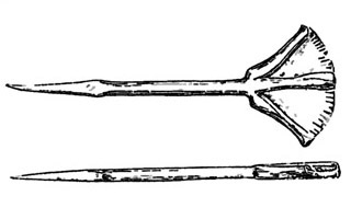 drawing of the harp key that probably is not